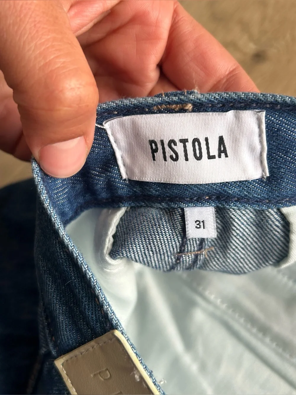 Pistola Victoria High Rise Wide Leg Trouser Jeans - Picture 6 of 8